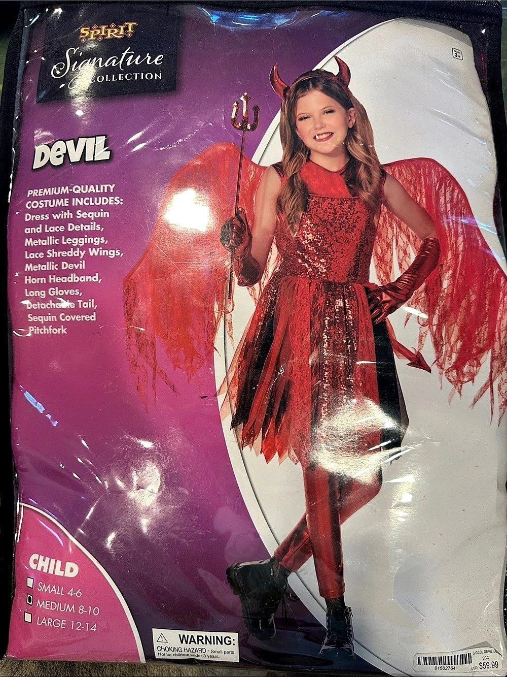 Spirit Halloween Devil Signature Collection Devil Costume Girls